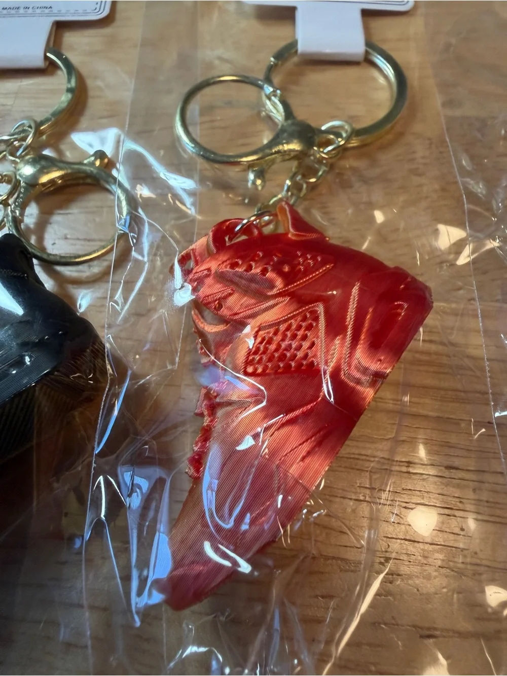 Up Crystal Collection Keyring Keychain Charms Hi Tops Sneakers Bundle of 3